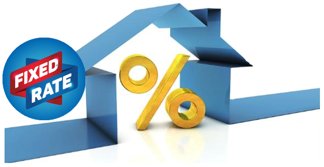 An Image Representing The Fixed Rate Of A House Concept.