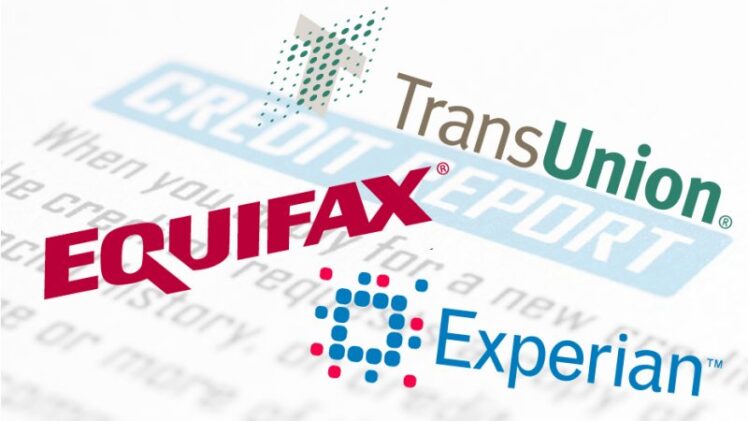 An Image Representing Equifax, Transunion & Experian.