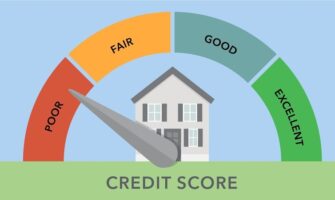 An Image of Credit Score Indicator Which Start From Poor To Excellent.