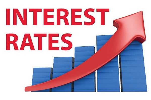 An Image Showing Interest Rates Graph.